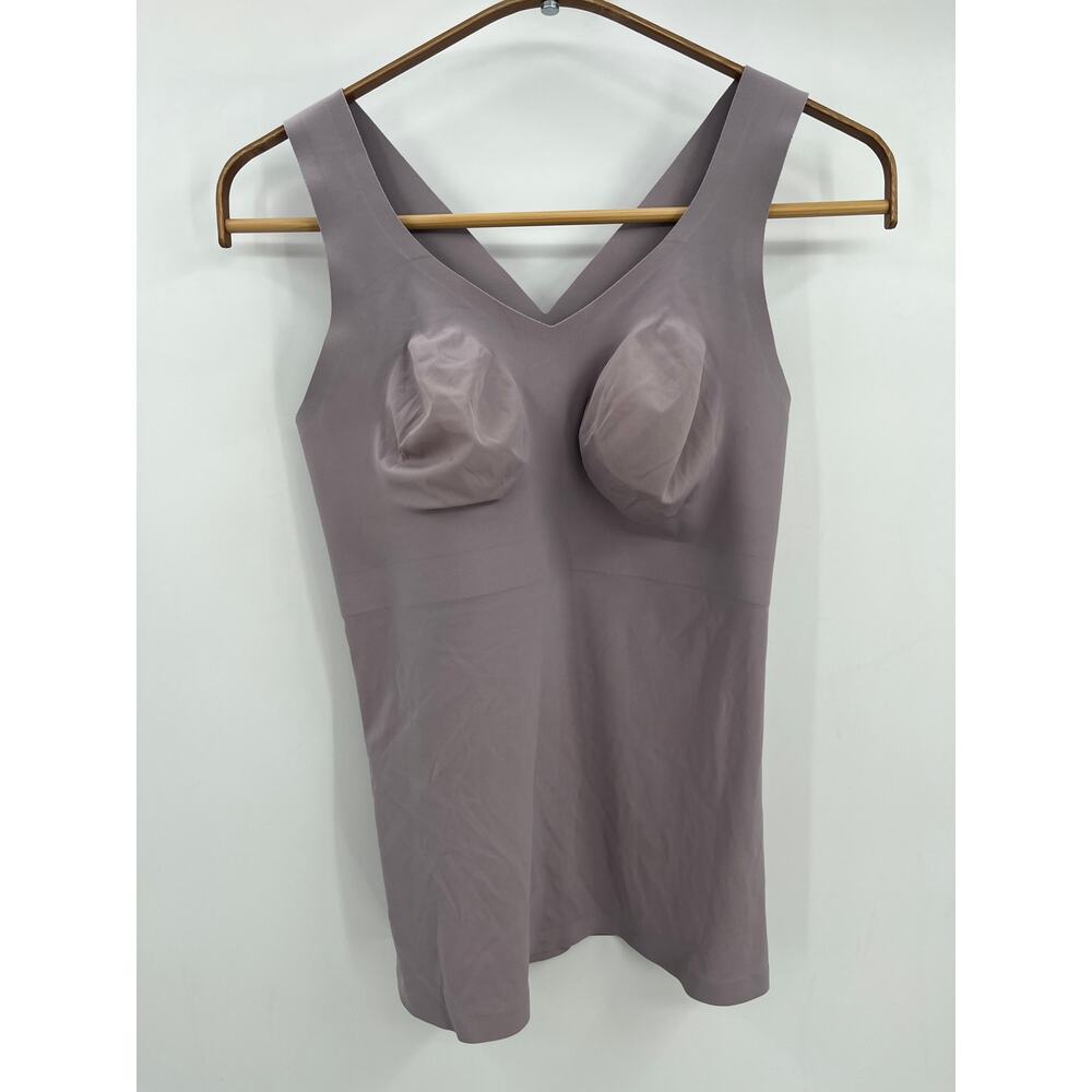 Evelyn & Bobbie Defy Bra Tank Sz S Amethyst Ergonomic Wireless Pull Over